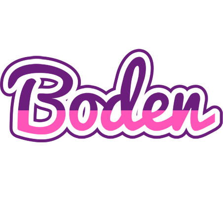 Boden cheerful logo