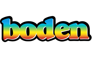 Boden color logo