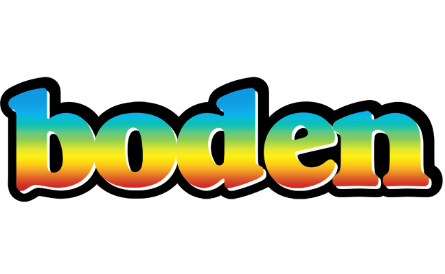 Boden color logo