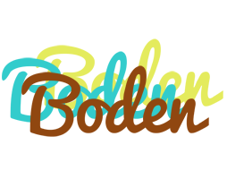 Boden cupcake logo