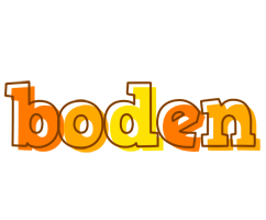 Boden desert logo