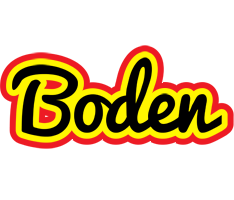 Boden flaming logo