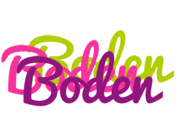 Boden flowers logo