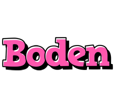 Boden girlish logo