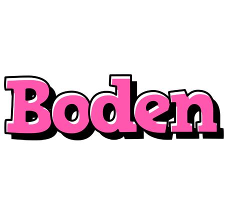 Boden girlish logo