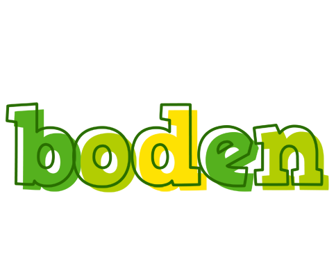 Boden juice logo