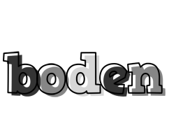 Boden night logo