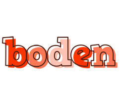 Boden paint logo