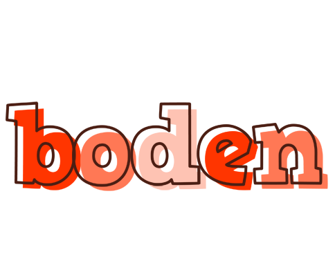 Boden paint logo