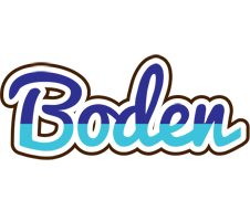 Boden raining logo