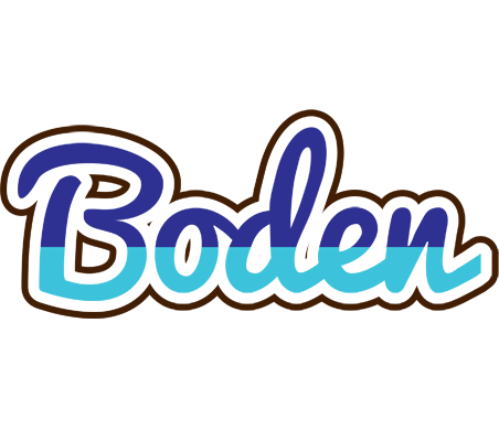 Boden raining logo