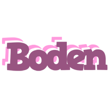 Boden relaxing logo