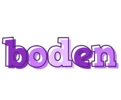 Boden sensual logo