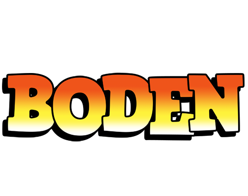 Boden sunset logo