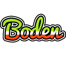 Boden superfun logo