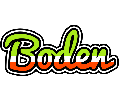 Boden superfun logo