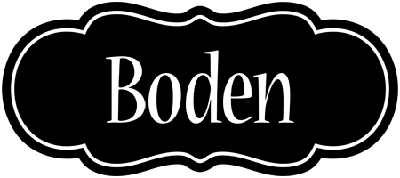 Boden welcome logo