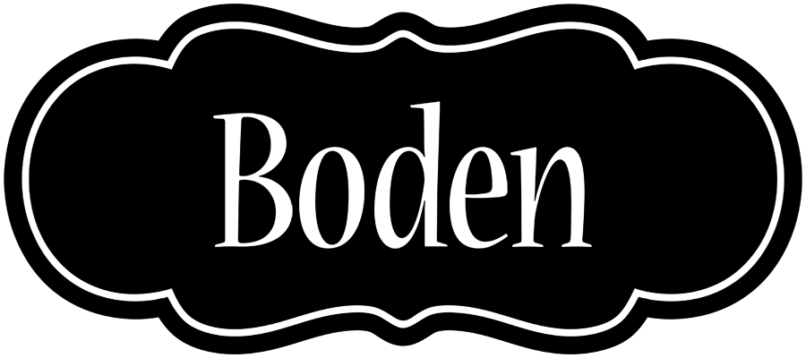 Boden welcome logo