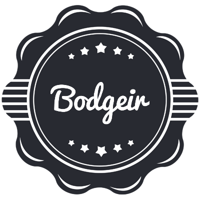 Bodgeir badge logo