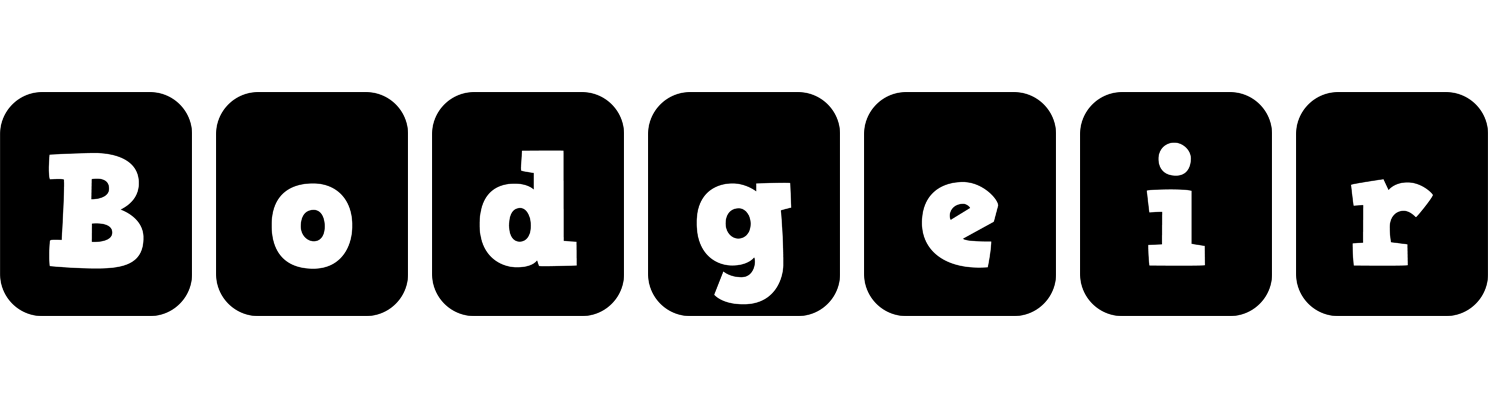 Bodgeir box logo