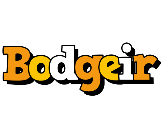Bodgeir cartoon logo