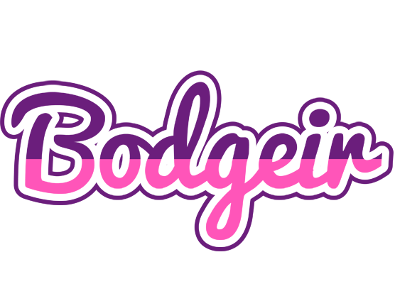 Bodgeir cheerful logo
