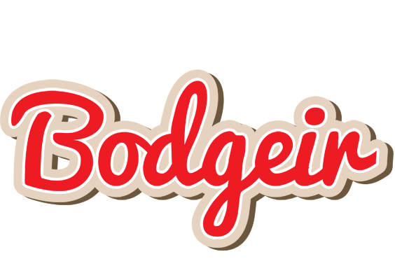 Bodgeir chocolate logo