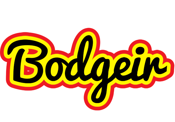 Bodgeir flaming logo