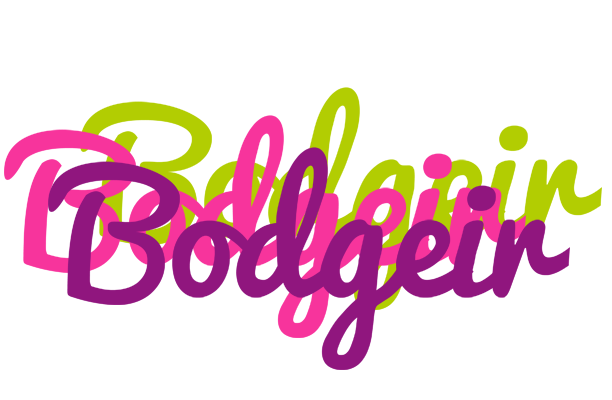Bodgeir flowers logo