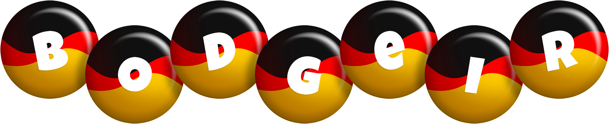 Bodgeir german logo