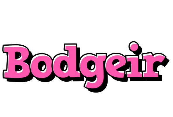 Bodgeir girlish logo