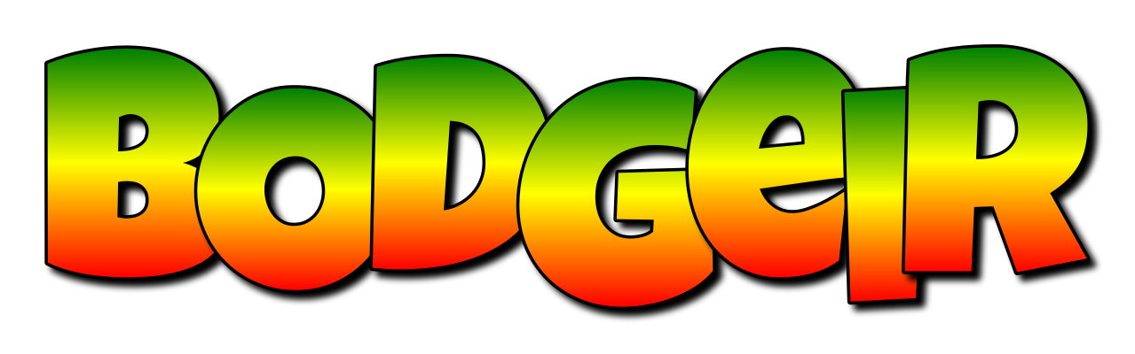 Bodgeir mango logo