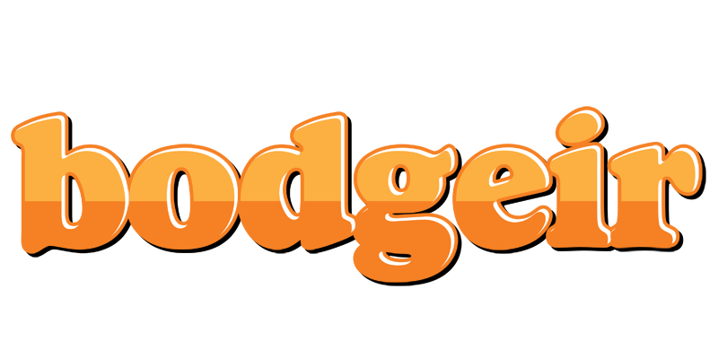 Bodgeir orange logo