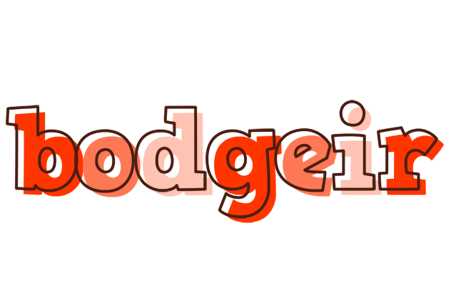 Bodgeir paint logo