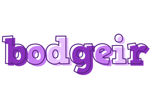 Bodgeir sensual logo