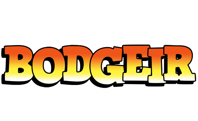 Bodgeir sunset logo