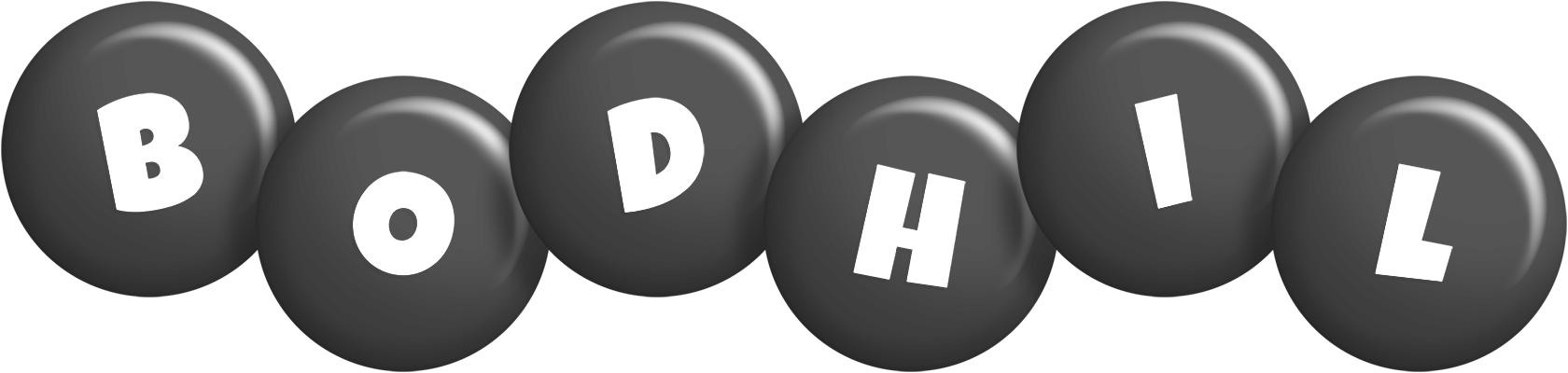 Bodhil candy-black logo