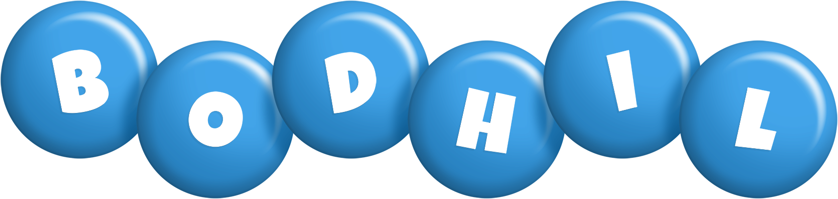 Bodhil candy-blue logo