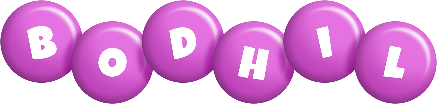 Bodhil candy-purple logo