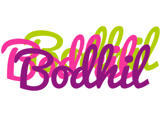 Bodhil flowers logo