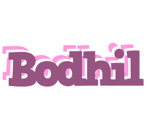 Bodhil relaxing logo