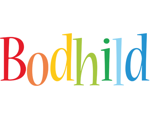 Bodhild birthday logo