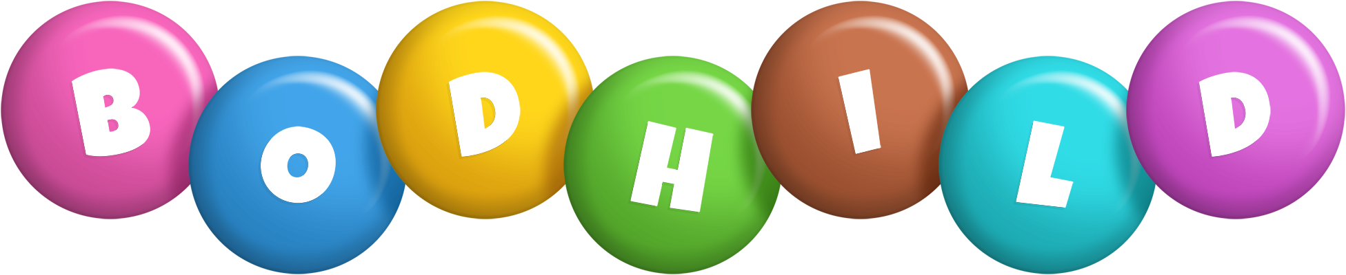 Bodhild candy logo