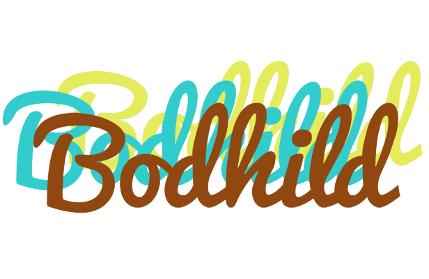 Bodhild cupcake logo