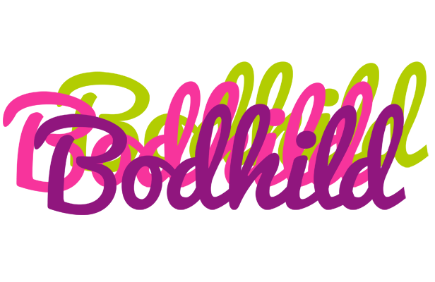 Bodhild flowers logo