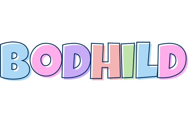 Bodhild pastel logo