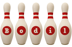 Bodil bowling-pin logo