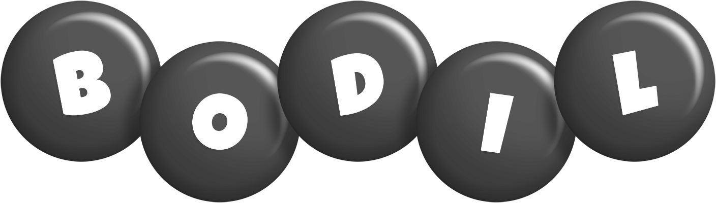 Bodil candy-black logo