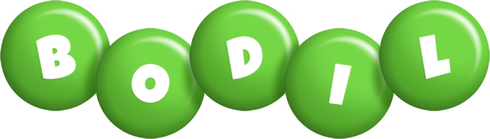 Bodil candy-green logo