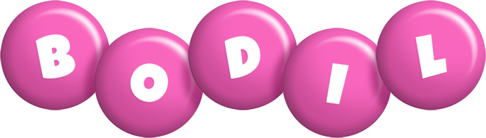 Bodil candy-pink logo